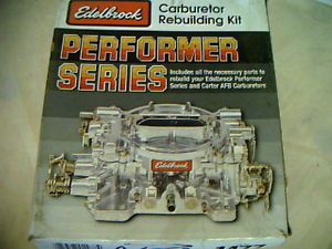 Edelbrock Carter 4 bbl AFB Carburetor Rebuild Kit Edelbrock Brand