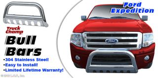 Bull Bar 3" Stainless Push Grill Guard 97 03 Ford F150 97 03 Exped 4WD 99 02 2WD