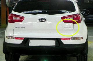 Kia 2011 2012 Sportage Trunk Rear Limited Letters Emblem Badge Genuine Parts