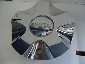 Akuza Wheel Chrome Custom Wheel Center Cap EMR296 Caps 1