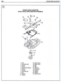 Suzuki 9 9 70HP Outboard Motor Engine Repair Manual