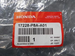 1998 2002 Genuine Honda Accord V6 Air Cleaner Intake Hose Tube 17228 P8A A01