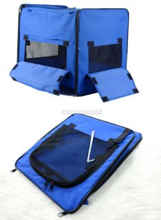 Portable Folding Dog Cat Pet Bed House Soft Carrier Crate Cage Carry Case FV88