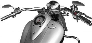 Baron Custom Accessories Big Johnson Handlebar Chrome Ba 7390 01 Harley Davidson