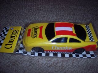 NIP Cheerios Yellow Race Car Snack Container for Baby and Kids
