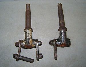 Rat Rod Ford Front Axle Spring Perches Rough Good Threads Model A 1932 Hot Rod