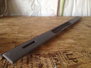 Jeep Wrangler TJ 1997 2006 Defrost Grille Dash Vent Cover Grey Top Cover