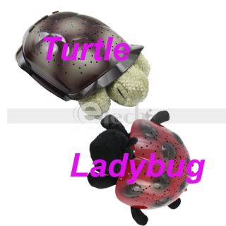 Twilight Turtle Ladybug Night Light Star Lamp Baby Xmas
