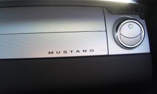 2011 Ford Mustang Dash Logo Sticker Decal Text S