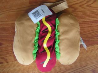 New with Tag Hot Dog Costume Pet Costume Weiner Halloween Dog Costume Size XS