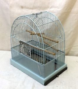 Bird Cage Vintage Shabby Cottage Chic Decor Aviary Metal Crown C Free SHIP USA