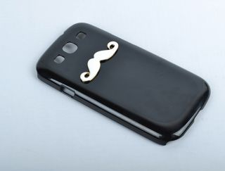 Cute Man Mustache Moushtache Case Cover for Samsung Galaxy S3 s 3 III I9300