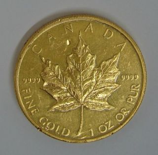 2009 Canada $50 Fifty Dollar 1oz 9999 Fine Gold Coin