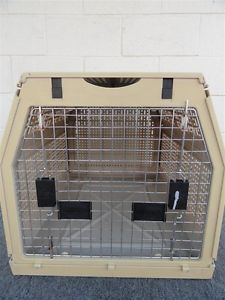 Nylabone Folding Pet Carrier Crate Portable Collapsible Dog Cage 27"x20"X19"
