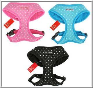 Puppia Step in Vest Dog Harness A Dotty Choose Size and Color New