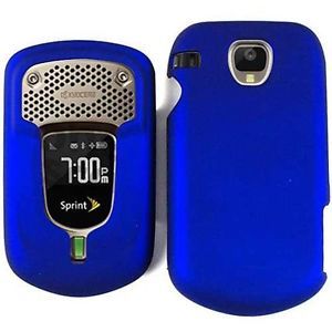 Cell Phone Cover Case Accessory for Kyocera Duraxt Leather Finish Blue