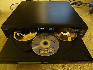 Sony DVP NC665P 5 Disc DVD CD SVCD VCD  CD R Player Changer 027242625365
