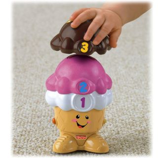 New Fisher Price Laugh Learn Singin Scoops Baby Learning Musical Ice Cream Toy