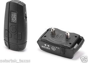 Rechargeable 400 Yard Remote 2 Dog Trainer Shock Vibration Beep Training Collar