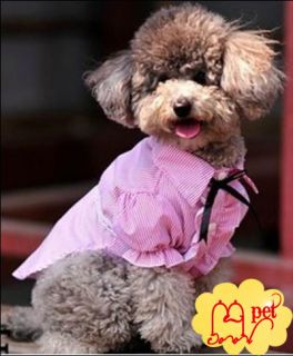 Mecoolpet Clothes Pet Dress Dog Clothes Small Dog Apparel