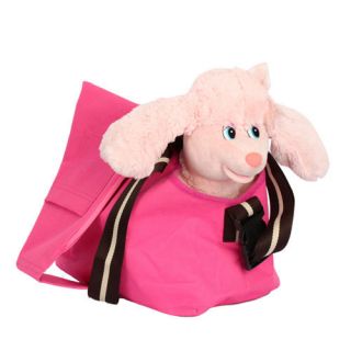 Rose Red Oxford Cloth Sling Pet Dog Carrier Bag 3 Size