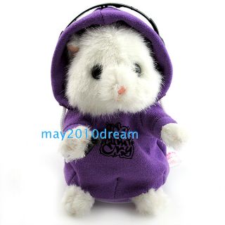 Cute Mimicry Pet Speak Talking Record Electronic Hamster Plush Toy Birthday Gift