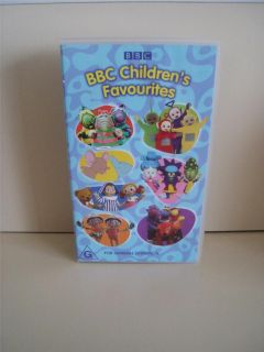 RARE VHS BBC Childrens Favourites Teletubbies Tweenies More G 2003