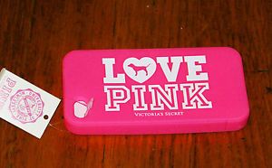 New Victoria's Secret Love Pink Apple iPhone 4 4S Cell Phone Case Cover
