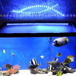 48 LED Moonlight Strip Kit 4 Marine Aquarium Fish Tank