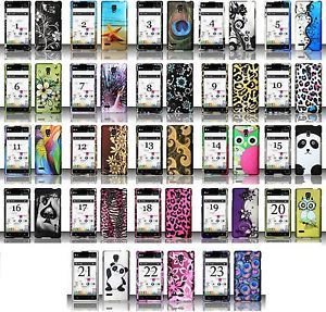 For LG Optimus L9 BJ Design Hard Rubberized Cell Phone Case Cover Accessory P769