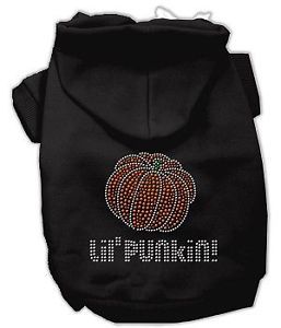 Dog Clothes Lil' Punkin Hoodie Size Small Pet Supplies