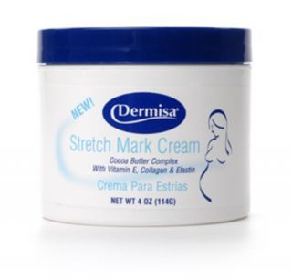Dermisa Stretch Mark Cream with Cocoa Butter 4 Oz