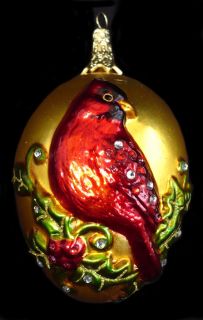 Red Glass Christmas Ornaments