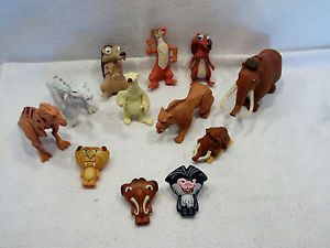 Large Lot of Ice Age Meltdown Dawn of The Dinosaurs Manny Diego Toys Figures B