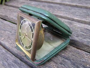 Antique Vintage Junghans Travel Alarm Clock