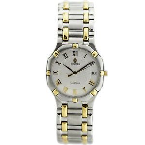 Concord Saratoga 18kt and Stainless Steel Quartz Men's Watch