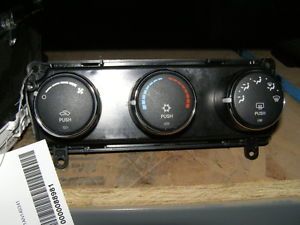Heat AC Controls Heater Air 08 10 Dodge Avenger Chrysler w O Auto Temp Control