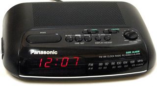 Panasonic RC 6088 Sure Alarm Clock Am FM Radio 2 Alarm Perfect and Mint