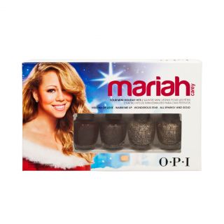 OPI Lacquer Nail Polish Mini Mariah Holiday Glitter Lacquer Shimmer 4 1 8 Oz