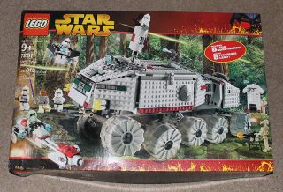 Lego 7261 Clone Turbo Tank Star Wars Episode III SEALED Box Water Damage 022791632963