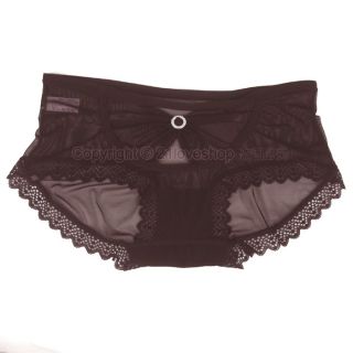 Sexy womens crystal Panties Knickers Briefs Boyshorts underwear XS M 9137
