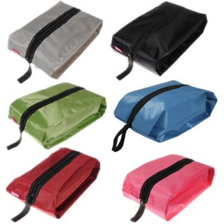 Outdoor Travel Waterproof Nylon Shoe Storage Tote Dust Bag Case Organizer Zipper