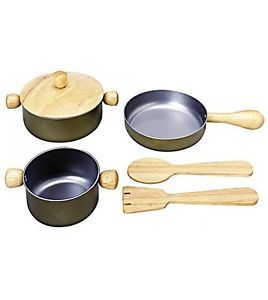 Toys Cooking Utensils Pots and Pans Pretend Play Kitchen Kids Cute New