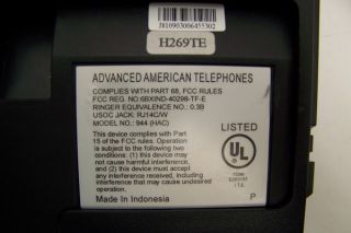At T ATT 944 4 Line Intercom Corded Speaker Phone Business Office Telephone