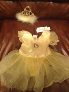 New  Princess Belle Baby Dress 18M Infant Halloween Costume