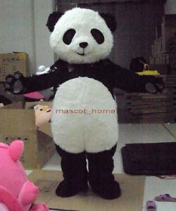 Professional Baby Panda Bear Mascot Costume Cartoon Suit Adult Size EPE