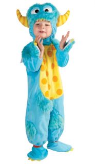 Infant Baby Boys Girls Cute Blue Monster Halloween Costume 6 12