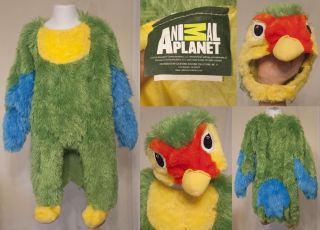 Animal Planet Infant Toddler Parrot Halloween Costume Sz 18 24 Months