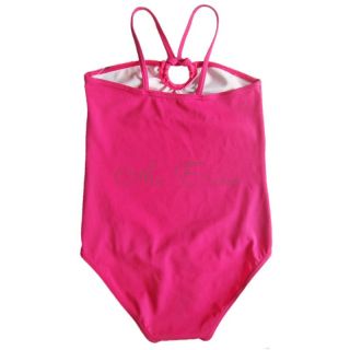 Girl Kids Monster High Skull Swimsuit Swimwear Swimming Costume Sz 6 8 10 12 14