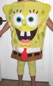 Rubie's Nickelodeon Plush Spongebob Squarepants Halloween Costume Youth Kids M